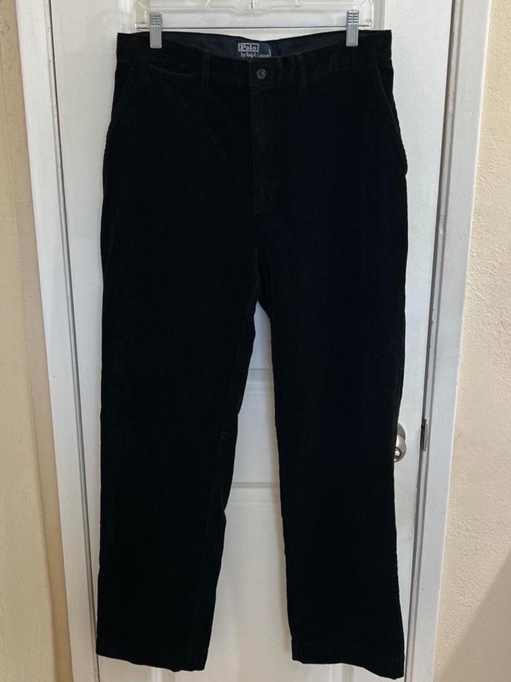 Polo Ralph Lauren Black Corduroy Trousers